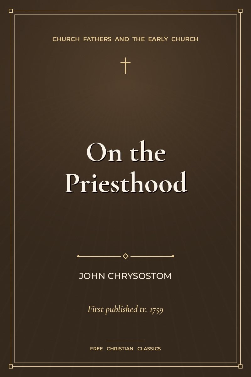 Cover of On the Priesthood