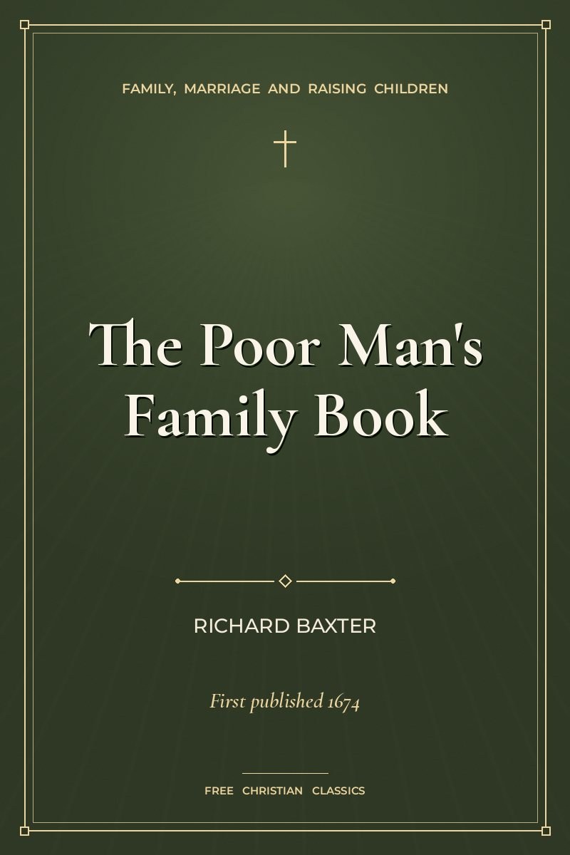 Cover of The Poor Man's Family Book