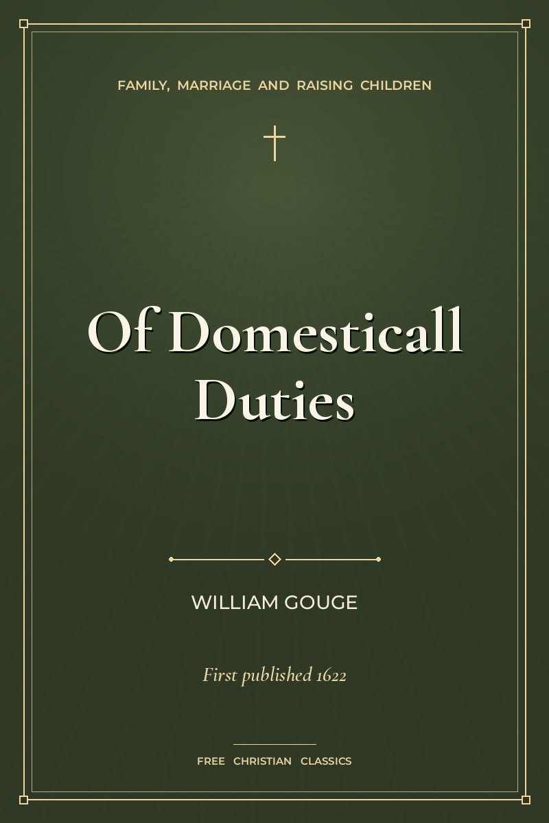 Cover of Of Domesticall Duties