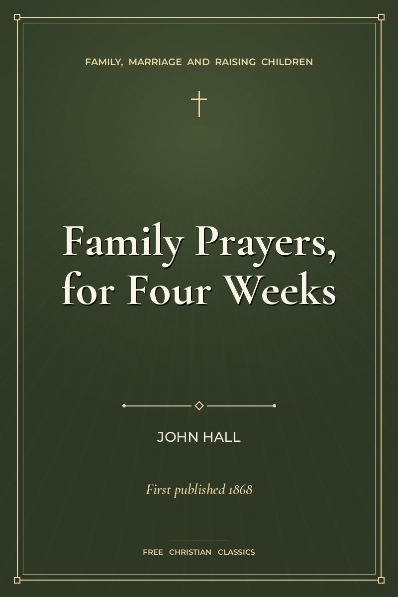 Cover of Family Prayers, for Four Weeks